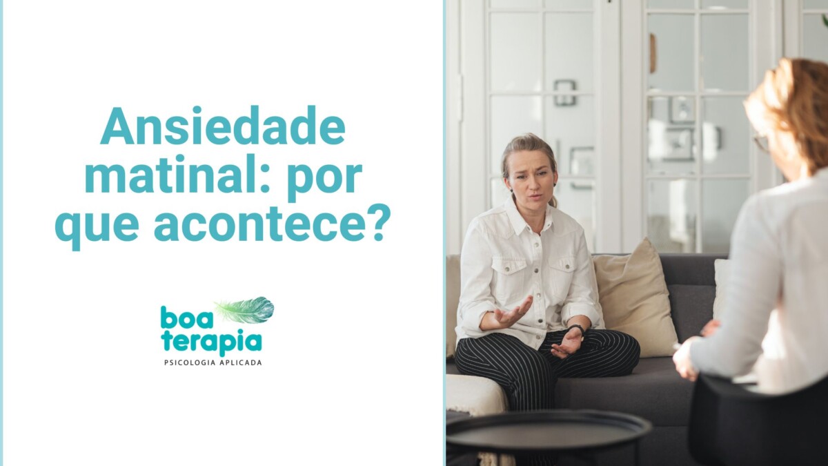 Entenda a ansiedade matinal