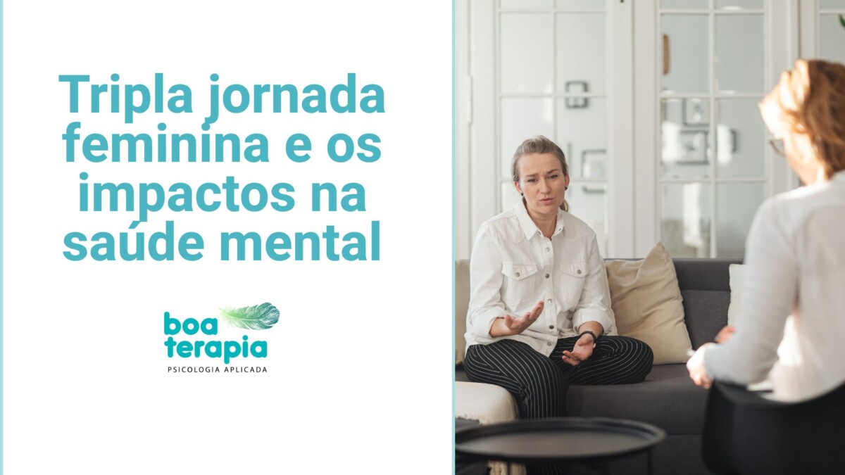 Explore os desafios da tripla jornada feminina e a importância do autocuidado para a saúde mental. Descubra como buscar apoio e promover bem-estar.